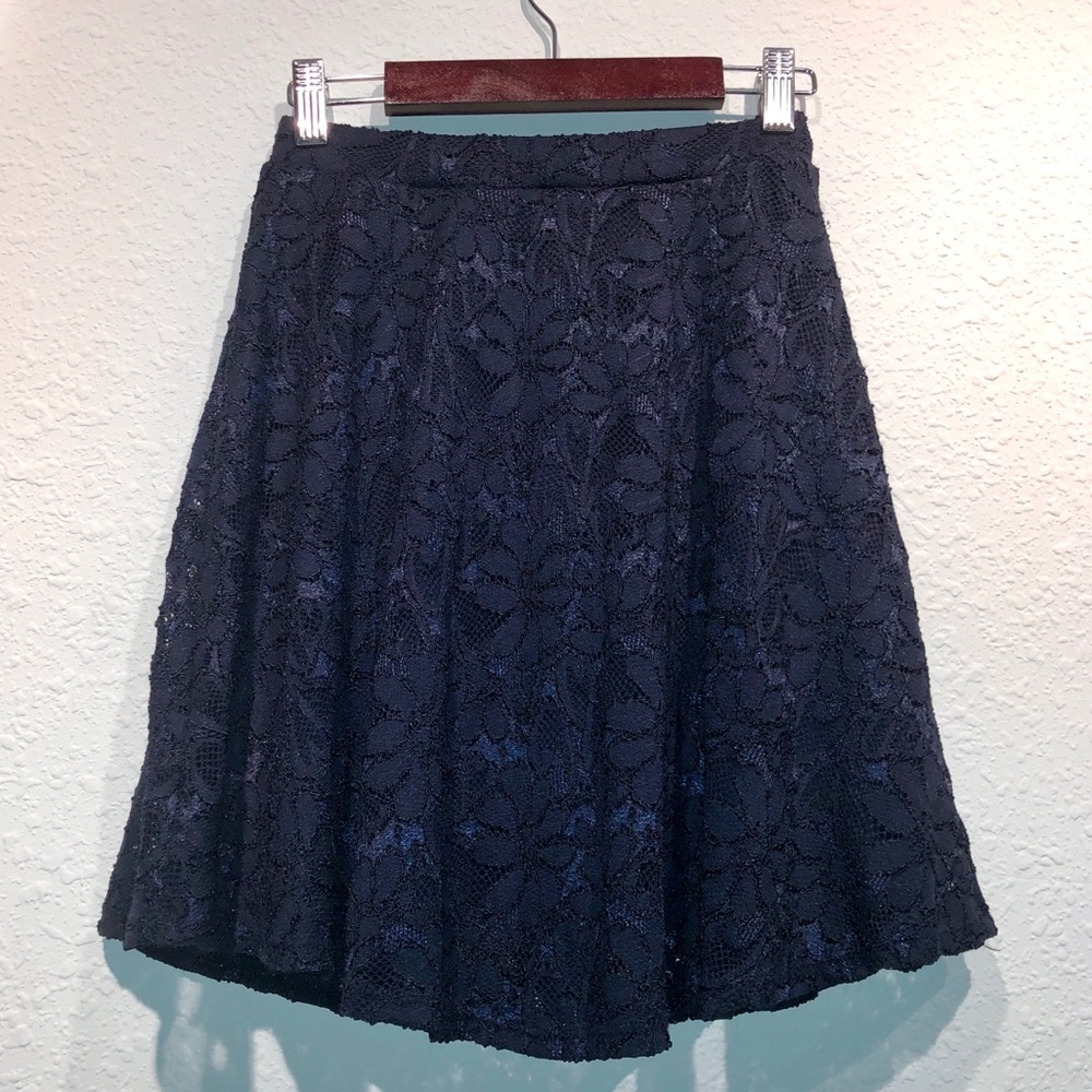 Aqua Lace Set - Navy Blue